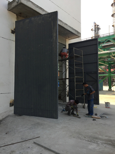 工業(yè)平開門 