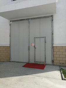 工業(yè)平開門 